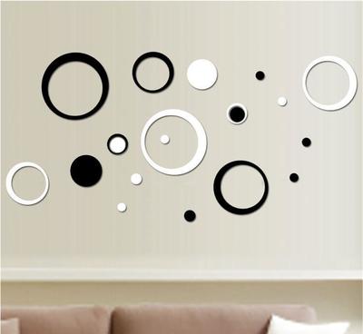 批發三代墻貼月亮裝飾 透明貼紙的創新與實用